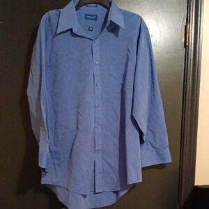 Men's Blue Dress Shirt